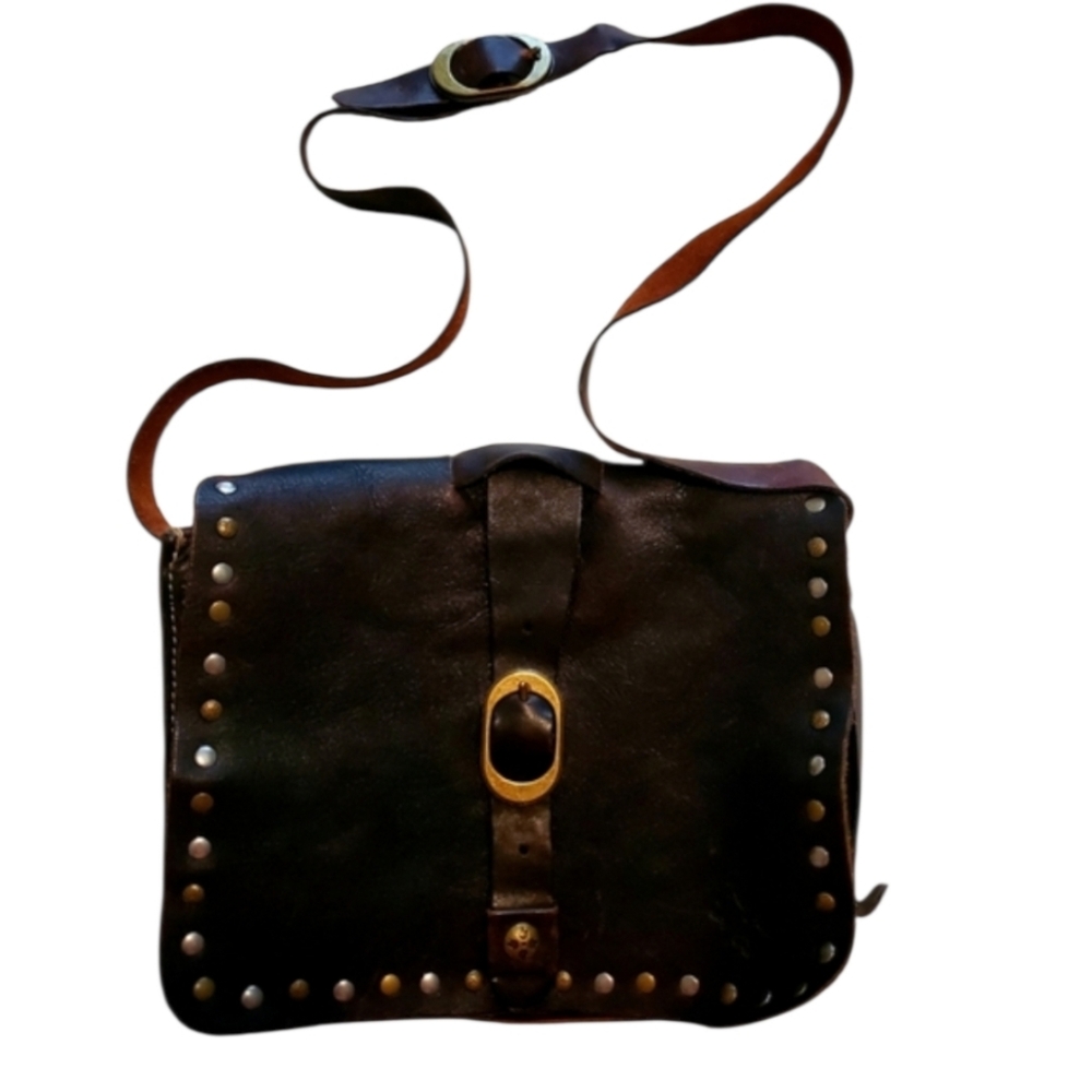 Patricia Nash crossbody leather handbag purse